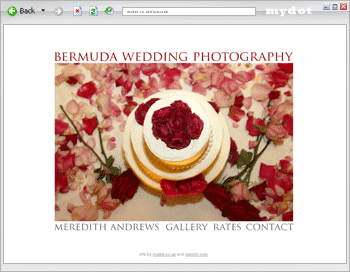 Bermuda Wedding Photography site